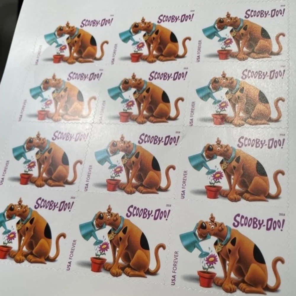 Scooby Doo stamp collection of 12 # 205372798458 - Picture 2 of 4